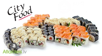 CITY FOOD: комплект суши City (72 шт.). Побалуйте себя, своих друзей и близких!