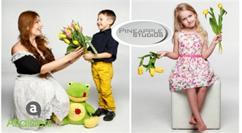 Profesionālā fotosesija studijā PINEAPPLE STUDIOS – individuālā, pāra vai ģimenes, pēc Jūsu izvēles!