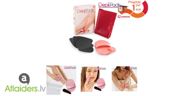 Depilācijas komplekts "Depil pads" nesāpīgai matiņu likvidēšanai