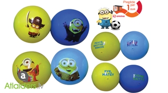 Детский резиновый мяч MINIONS, 64 см!