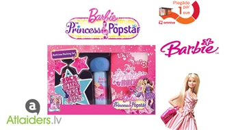 Vannas dāvanu komplekts meitenēm Barbie™ Princess and Popstar Rocking!