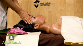 Relaksējoša visa ķermeņa masāža (75 min) ar ēteriskajām eļļām salonā Studio Dekoltē!