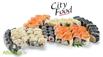 CITY FOOD: комплект суши City (72 шт.). Побалуйте себя, своих друзей и близких!