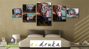 Превратите свою любимую фотографию в картину! Печать на холсте от e-druka.lv