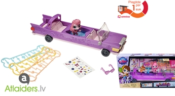 Игровой набор Littlest Pet Shop, стильный и фантастический лимузин для животных!