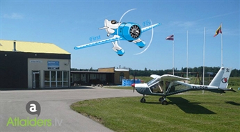 15 minūšu lidojums divvietīgā lidmašīnā kopā ar profesionālu pilotu First Fly!