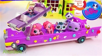 Игровой набор Littlest Pet Shop, стильный и фантастический лимузин для животных!