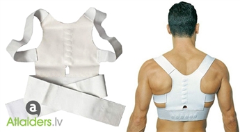 Stājas korektors ar magnētiem taisnai un veselai mugurai “Posture Armor” – tagad ar 53% atlaidi!