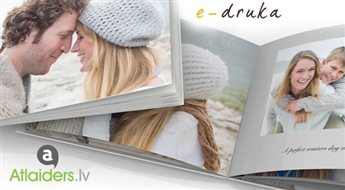 Lieliska dāvana! e-druka.lv: Saglabā savas dzīves skaistākās atmiņas kvalitatīvā fotoalbumā!