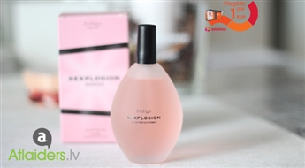 Sexplosion Indigo smaržas 100 ml - EAU DE PARFUM - Atsvaidzinoša smarža, atgādina dzirkstošu rozā šampanieti ar ziedu niansēm!