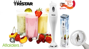 Veselīgai ikdienai! Praktisks, ērts rokas blenderis ar ergonomisku rokturi Tristar!