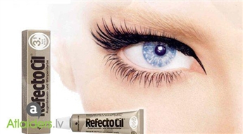 Uzacu korekcija + uzacu un skropstu krāsošana ar profesionālu krāsu "RefectoCil" salonā DOLORES SPA. Saglabā krāsu līdz 3 nedēļām!
