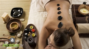 Массаж горячими камнями (спины или всего тела) в Activ & SPA, Fizio & SPA и центре Shape!