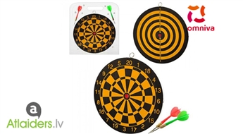 Spēle «Darts» 25 cm + 2 šautriņas – tikai par 3.35 EUR!