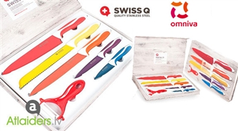 Качественный и практичный комплект ножей „Swiss Q knives”, сейчас всего за 12.85 EUR!