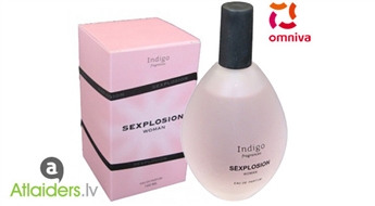 Духи Sexplosion Indigo 100 мл - EAU DE PARFUM - Освежающий аромат, напоминающий игристое розовое шампанское с цветочными нотами!