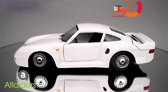 Элегантное авто Porsche 959 от “Bburago Bijoux Collection”(1:24)