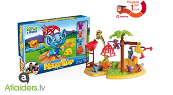 Jautri pavadi laiku! Hasbro galda spēle Peļu slazds!