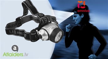 7 LED galvas lukturis!