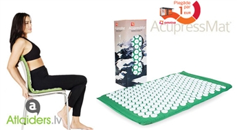 Акупрессурный и массажный коврик AcupressMat для твоего здоровья, великолепного самочувствия и бодрости!
