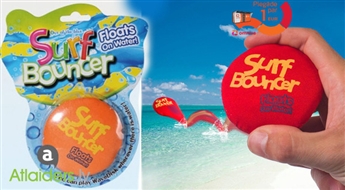 Прыгающий диск Surf, плавает и прыгает по воде,  7 x 2 см!