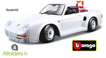 Porsche 959 модель автомобиля от “Bburago Bijoux Collection”( масшаб 1:24)