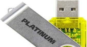 PLATINUM USB карты памяти, 4 Гб с доставкой по территории Латвии!