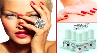 маникюр с Gelish или био лаком GELeration + коррекция бровей или парофинотерапия для рук до – 54%