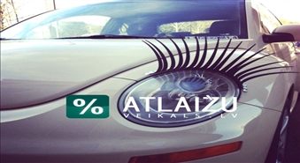 Pasūti skropstas savam auto ar 47% atlaidi