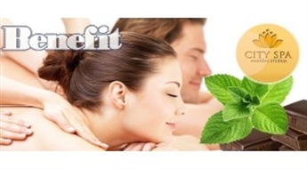 Piparmētru-šokolādes SPA rituāls pārim: (90 min) City SPA