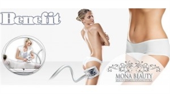 LPG - lipomasāža + kavitācija + biostimulācija + konsultācija salonā: Mona Beauty