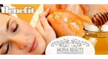 Mona Beauty: Efektīva medus anticelulīta masāža problēmzonām (50 min.)..