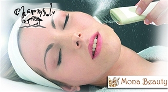 Saudzīgs ultraskaņas pīlings efektīvai ādas attīrīšanai salonā Mona Beauty