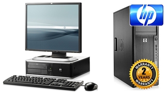 HP Business компьютер + монитор  с лицензированным Windows 7