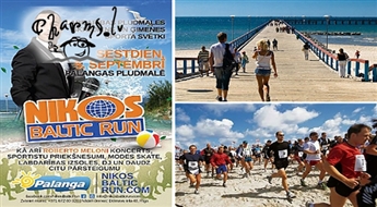 1 vai 2 atpūtas dienas Lietuvā un ģimenes sporta svētki Nikos Baltic Run (05.09.2015.) Garantēts!