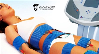 Эффективная процедура для похудения: миостимуляция или липолиз с помощью электроимпульсов в салоне STUDIO DEKOLTĒ!