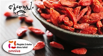 Godži ogas - antioksidantu, minerālvielu, vitamīnu, aminoskābju avots (200 g, 500 g un 1 kg)