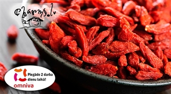 Godži ogas - antioksidantu, minerālvielu, vitamīnu, aminoskābju avots (200 g, 500 g un 1 kg)