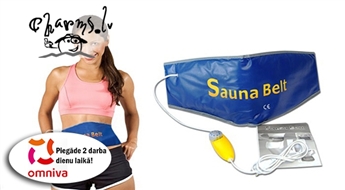 SAUNA BELT tievēšanas josta palīdzēs atbrīvoties no liekā svara un celulīta!