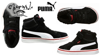 PUMA Mid Vulc FUR V siltie brīvā laika apavi bērniem