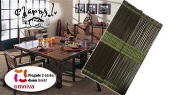 Bambusa galda paklājs 36x48 cm
