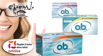Тампоны o.b. ProComfort для твоего комфорта 32 шт