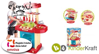 KinderKraft rotaļu virtuve