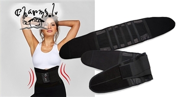 Par 7 cm šmaugāka pāris sekunžu laikā! Vidukli sašaurinošā josta (S-M, L-XL)