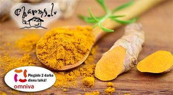 Garšīgā un veselīgā garšviela kurkuma (200 g)