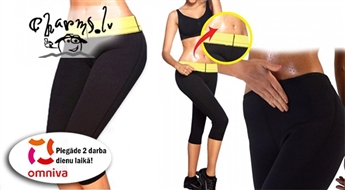 Tievēšanas bikses ar termoefektu - ķermeņa masas samazināšanai (S,L,XL un XXL)