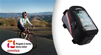 Ūdensdroša velo soma ar viedtālruņa nodalījumu kā arī GPS navigācijai