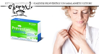FARMAX: Сосательные таблетки Preventan Quattro быстрая и эффективная защита для горла