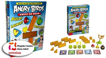 Интересная настольная игра Angry birds Knock on Wood