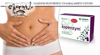 FARMAX: Aspenzym - dabīgi enzīmi gremošanas sistēmai